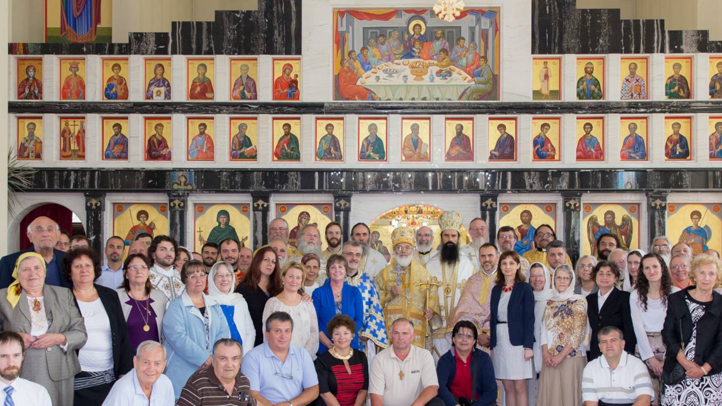 В храма "Света София" - Чикаго