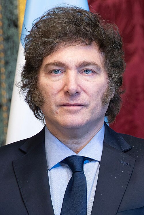 Президентът на Аржентина Хавиер Милей