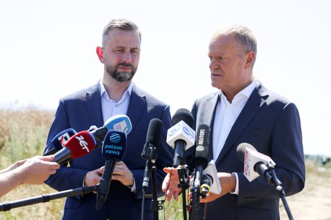 Доналд Туск и Владислав Косиняк-Камиш